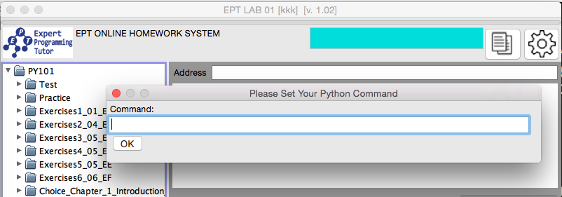 Config Python On EPT_LAB